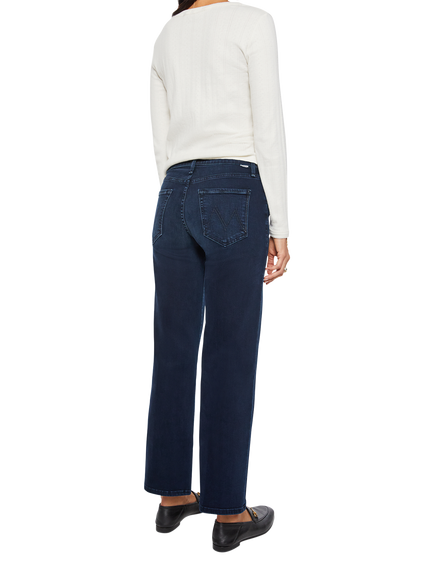 MOTHER Wide Straight Leg Ankle Jeans, Chip On My Shoulder - view 2, Chip On My Shoulder