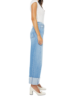 MOTHER The Half-Pipe Ankle Cuff Fray Jeans, Last Bite - view 2, Last Bite