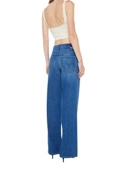 MOTHER Mid Rise Loose Wide Leg Jeans, Big Tipper - view 2, Big Tipper