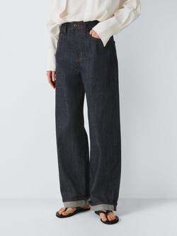 J. Lewis Straight Fit Japanese Denim Jeans, Dk Indigo, Dk Indigo