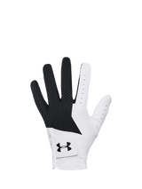 Under Armour Medal Golf Gloves, Black / White