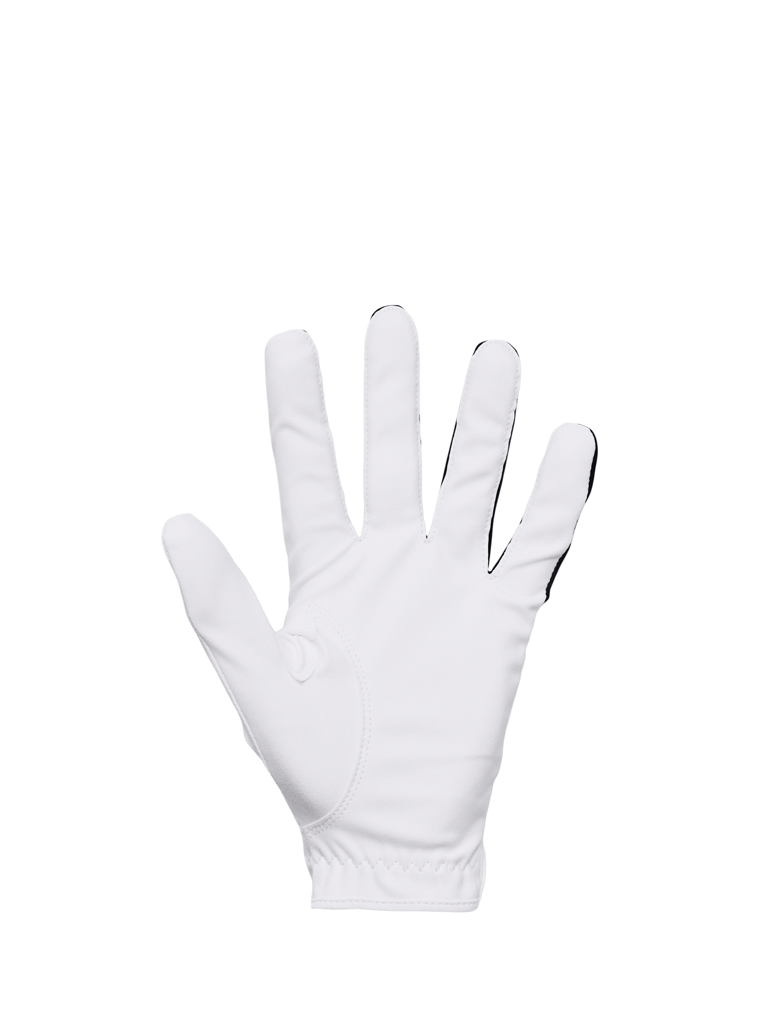 Product image 2 of 2, which shows Under Armour Medal Golf Gloves, Black / White, S