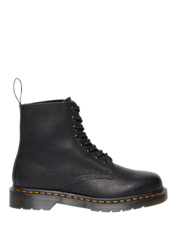 Dr. Martens 1460 Ambassador Soft Leather Lace Up Ankle Boots, Black, Black