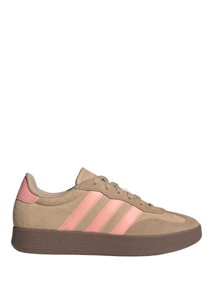 adidas Barreda Lo Trainers, Beige/Pink, Beige/Pink