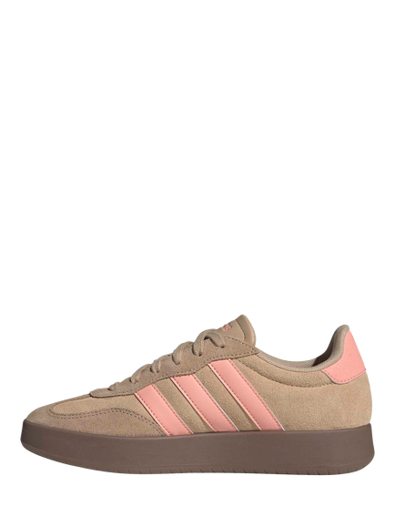 adidas Barreda Lo Trainers, Beige/Pink - view 2, Beige/Pink