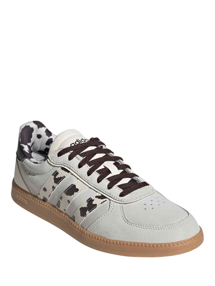 adidas Breaknet Sleek Trainers, Off White/Multi - view 2, Off White/Multi