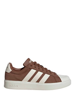 adidas Street Talk Lace Up Trainers, Brown Multi, Brown Multi