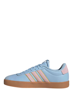 adidas VL Court 3.0 Trainers, Blue Sky - view 2, Blue Sky