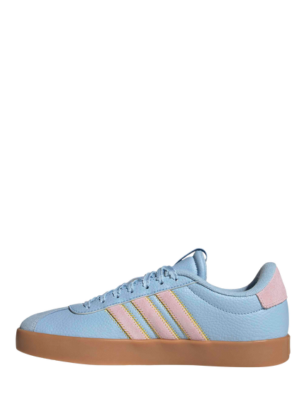adidas VL Court 3.0 Trainers, Blue Sky - view 2, Blue Sky