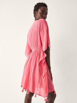 Monsoon Jada Embroidered Kaftan, Rose - view 2, Rose