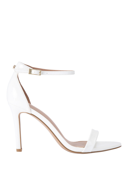 Carvela Capo Strappy Stiletto Heel Sandals, White, White