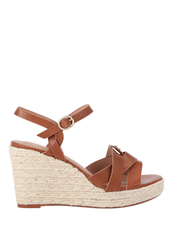 Carvela Bravo Wedge Heeled Sandals, Tan, Tan