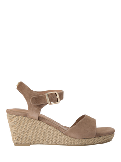 Carvela Sadie Wedge Heel Sandals, Natural Taupe, Natural Taupe