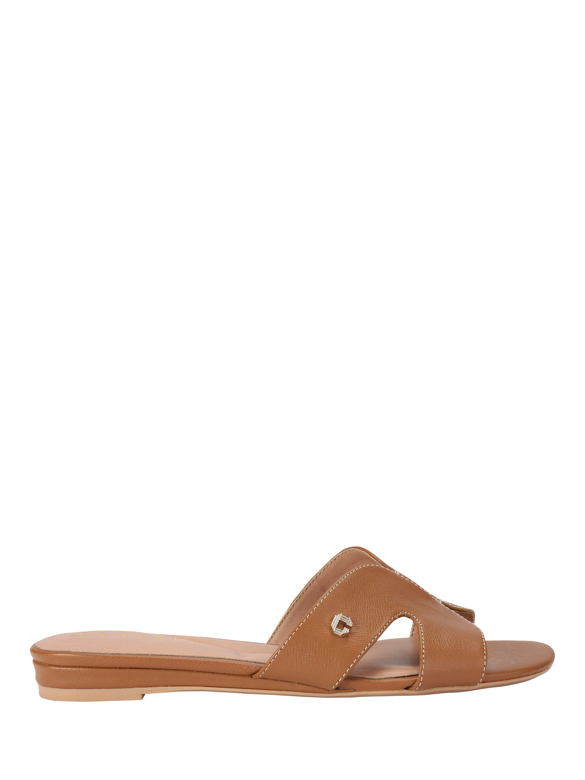 Carvela Seville Leather Open Toe Sandals