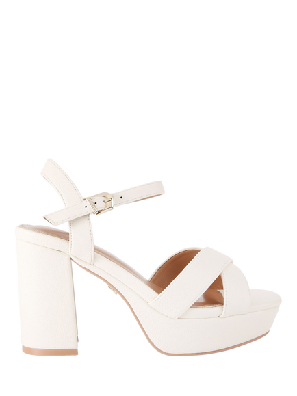 Carvela Sonata High Heel Strappy Sandals, Natural Putty, Natural Putty