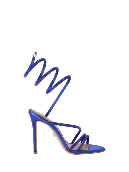 Carvela Spiral Heeled Sandals, Blue