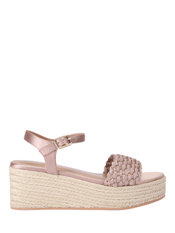 Carvela Treccia Flatform Sandals, Pink, Pink