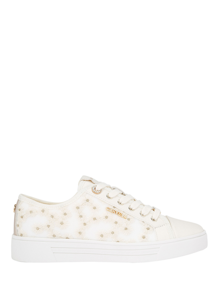 Carvela Daze Daisy Jewel Trainers, White, White