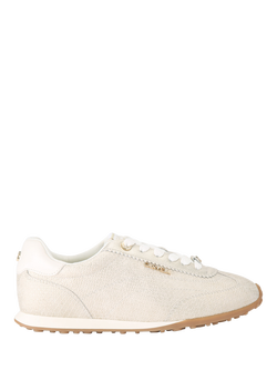 Carvela Martina Lace Up Trainers, Gold, Gold