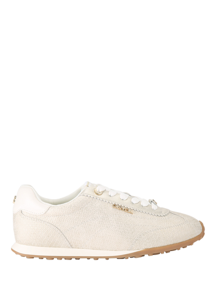 Carvela Martina Lace Up Trainers, Gold, Gold