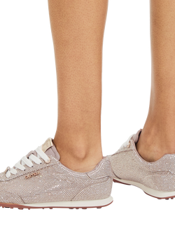 Carvela Martina Lace Up Trainers, Taupe - view 2, Taupe