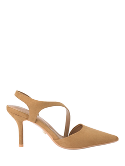 Carvela Symmetry Stiletto Heel Court Shoes, Natural Taupe, Natural Taupe
