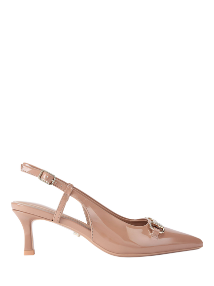 Carvela Valentina Slingback Court Shoes, Pink Blush, Pink Blush