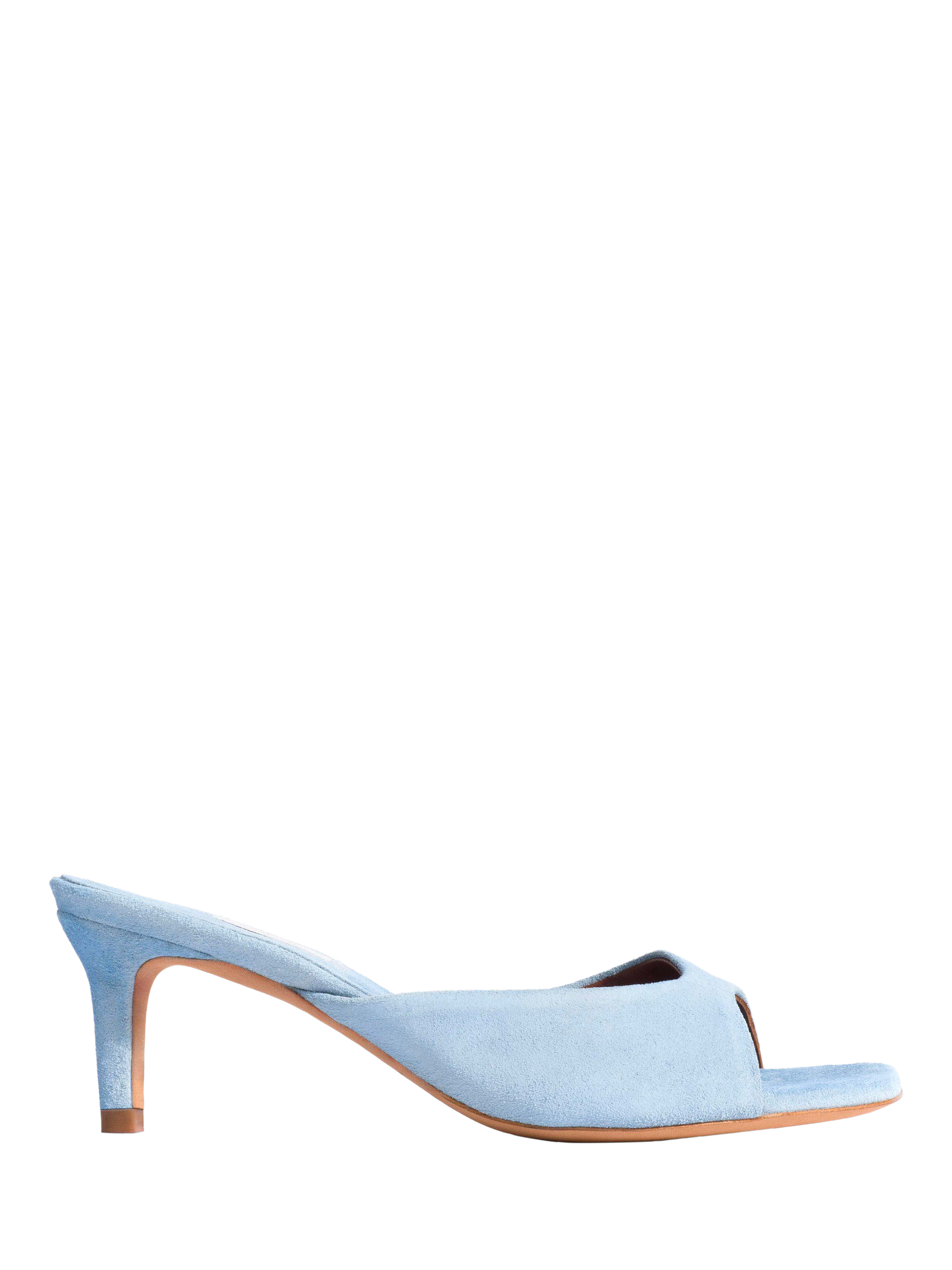 Vittoria Revolve シューズ EU 41 Blue/Greyセール Anonymous Copenhagen Mazy 55 Suede Cone Heel Mule Sandals, Light Blue