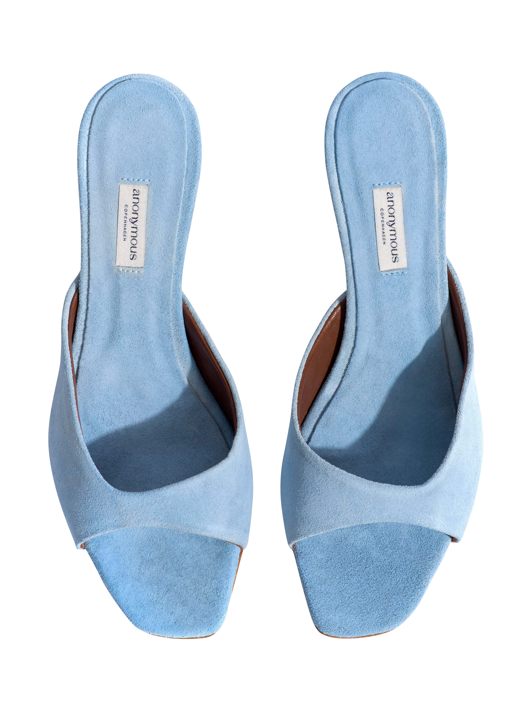 Vittoria Revolve シューズ EU 41 Blue/Greyセール Anonymous Copenhagen Mazy 55 Suede Cone Heel Mule Sandals, Light Blue