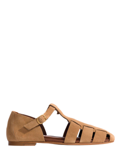 Anonymous Copenhagen Lain Suede Strappy Sandals, Scirocco, Scirocco