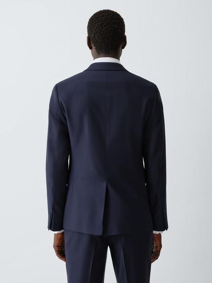 John Lewis Guabello Slim Fit Wool Suit Jacket, Navy - view 2, Navy