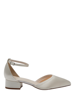 Rainbow Club Kacy II Low Heel Wedding Shoes, Ivory, Ivory