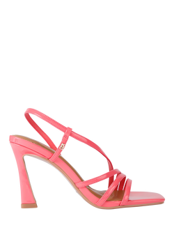 KG Kurt Geiger Sweetie Strappy Heeled Sandals, Pink, Pink