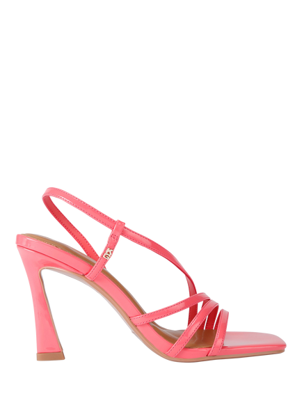 KG Kurt Geiger Sweetie Strappy Heeled Sandals, Pink, Pink