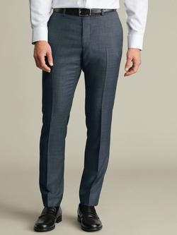 Charles Tyrwhitt Slim Fit Wool Suit Trousers, Graphite Grey, Graphite Grey