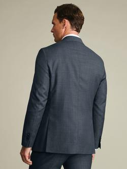 Charles Tyrwhitt Slim Fit Single Breasted Suit Jacket, Graphite Grey - view 2, Graphite Grey