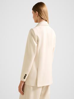 Forever New Oaklyn Single Breasted Blazer, Neutral - view 2, Neutral