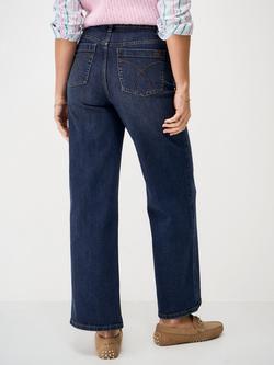 Crew Clothing Wide Leg Jeans, Chambray Blue - view 2, Chambray Blue