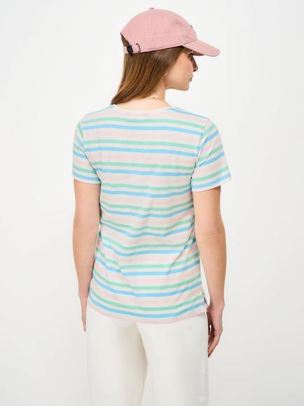 Crew Clothing Breton Stripe T-Shirt, Multi - view 2, Multi