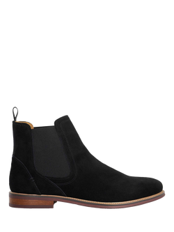 Dune London McKinley Suede Ankle Boots, Black