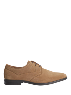 Dune London Burtford Suede Oxford Shoes, Beige
