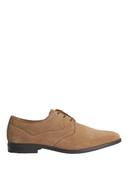 Dune London Burtford Suede Oxford Shoes, Beige