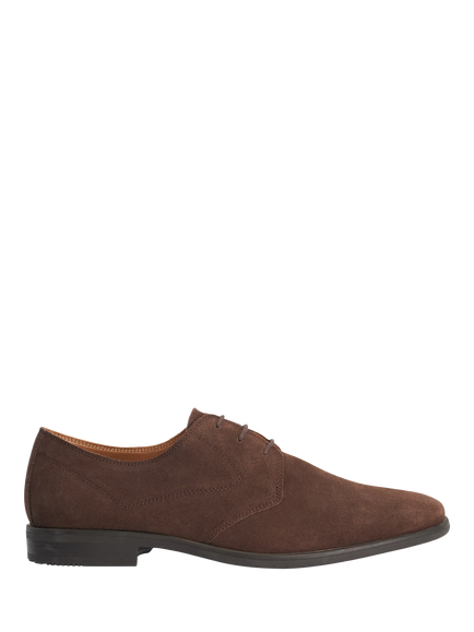 Dune London Burtford Suede Oxford Shoes, Brown