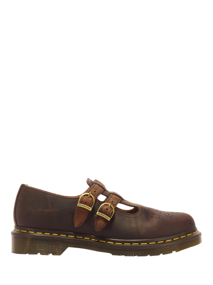 Dr. Martens Leather Mary Janes, Brown, Brown