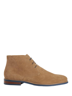 Dune London Millers Suede Lace Up Boots, Taupe, Taupe