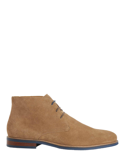 Dune London Millers Suede Lace Up Boots, Taupe, Taupe