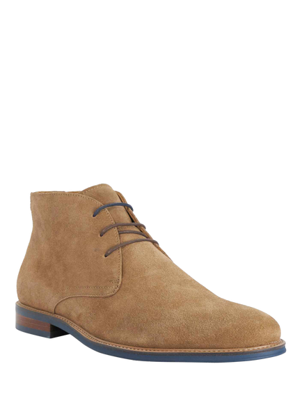Dune London Millers Suede Lace Up Boots, Taupe - view 2, Taupe
