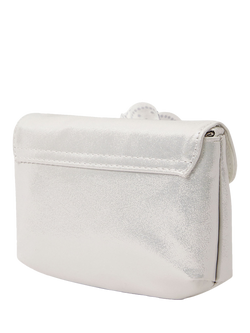 Angels by Accessorize Kids' Diamante Bloom Crossbody Bag, Ivory - view 2, Ivory