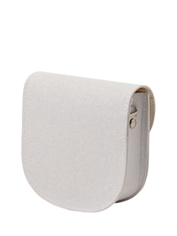 Angels by Accessorize Kids' Gem Flower Flapover Bag, Ivory - view 2, Ivory