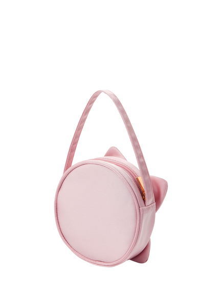 Angels by Accessorize Kids' Flower Applique Bag, Pink - view 2, Pink